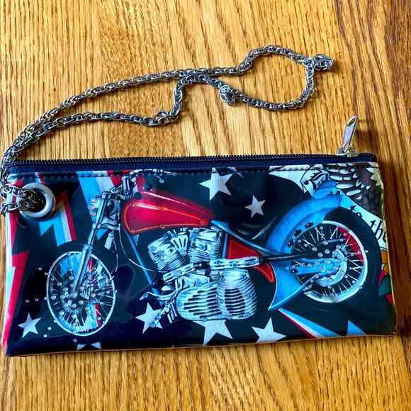 M. Andonia Motorcycle Wristlet Purse - Picture 1 of 4